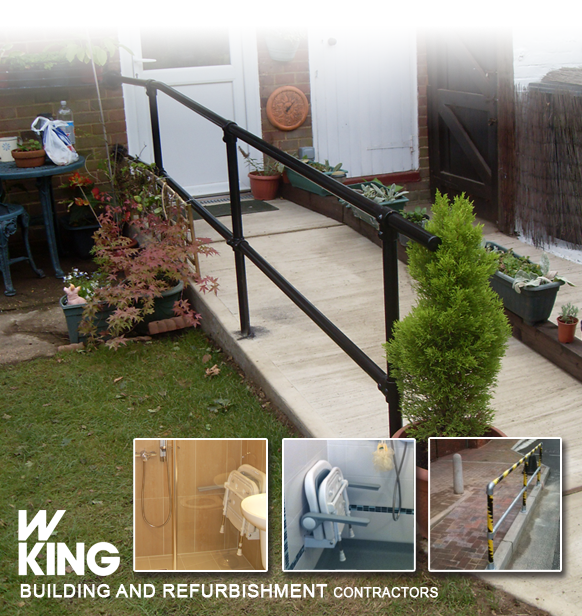 Aids & Adaptations Builders In Essex Hertfordshire London Area